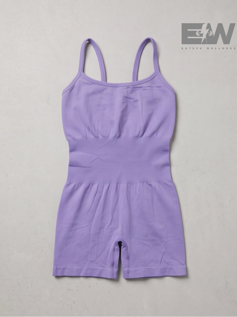 Lilac Stretch Romper
